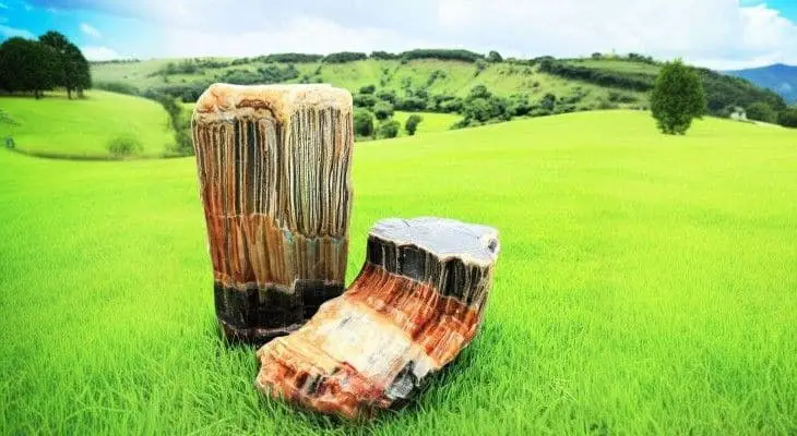 how to clean petrified wood